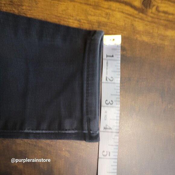 American Eagle Jeans 6 S Next Level Stretch Jegging Super Hi Rise Black Wash - Picture 11 of 12